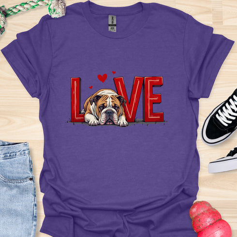 Love is a four legged word - V2 - The Pouter T-Shirt